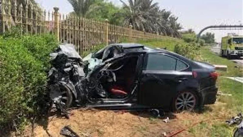 إصابة عاملين وسيدة في حادث تصادم ببني سويف