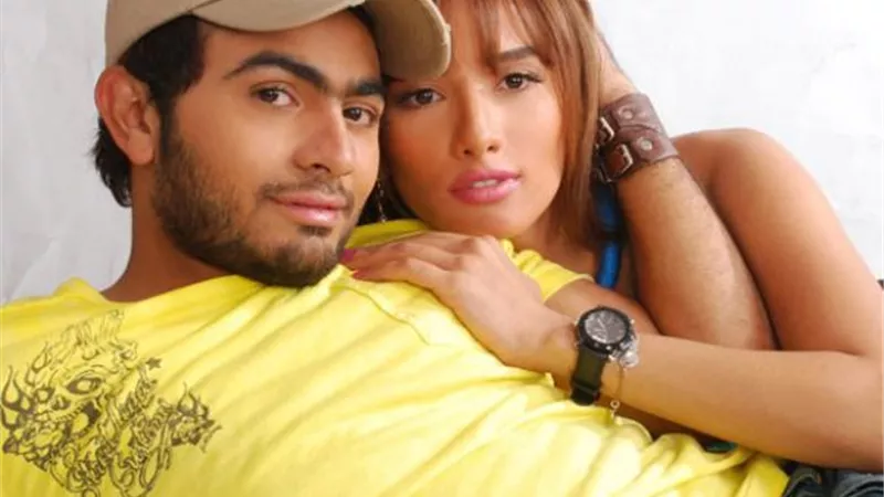 أخويا اللي ما يتعوضش.. زينة تهنىء تامر حسني بمناسبة عيد ميلاده