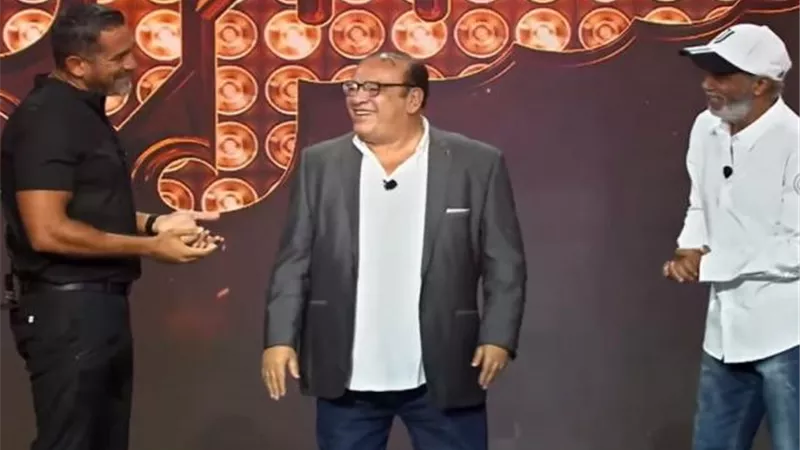 أمير كرارة يستقبل صلاح عبدالله وسليمان عيد بشكل مختلف في برنامجه ”سهرانين”