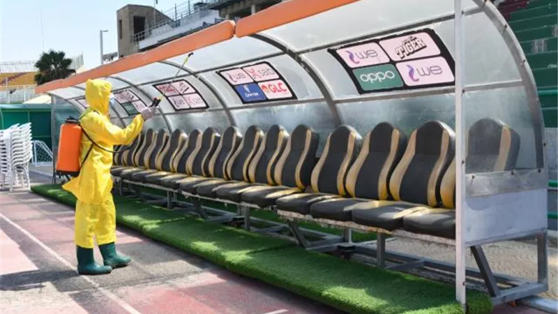 عزل حالة إيجابية بكورونا في المقاولون العرب