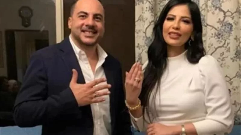 أميرة هانى بإطلالةساحرة فى حفل خطوبتها