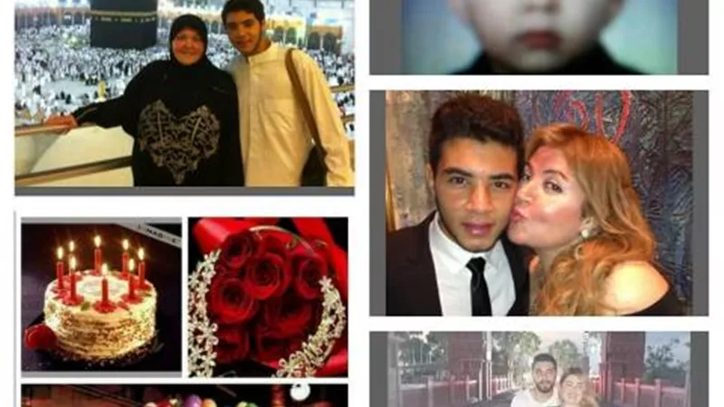 قلبي وحبيبي وأبويا.. مها أحمد تحتفل بعيد ميلاد نجلها عادل كامل