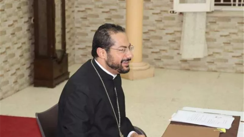 شاهد.. الأنبا باخوم يلتقي براهبات سيدة المحبة للراعي الصالح بشبرا