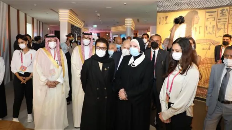 جامع: إقبال كبير على الجناح المصري بإكسبو 2020 بدبي  من الزوار والوفود الرسمية والشخصيات العامة