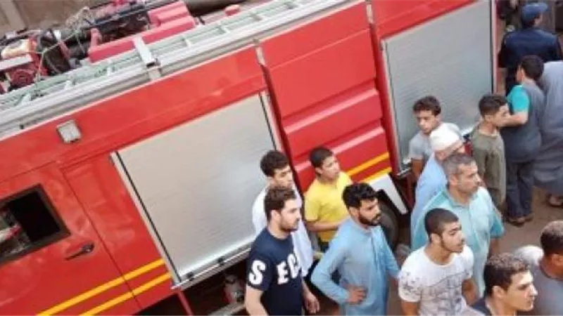الصحة تكشف حقيقة وجود إصابات في حريق مستشفى شبين الكوم التعليمي