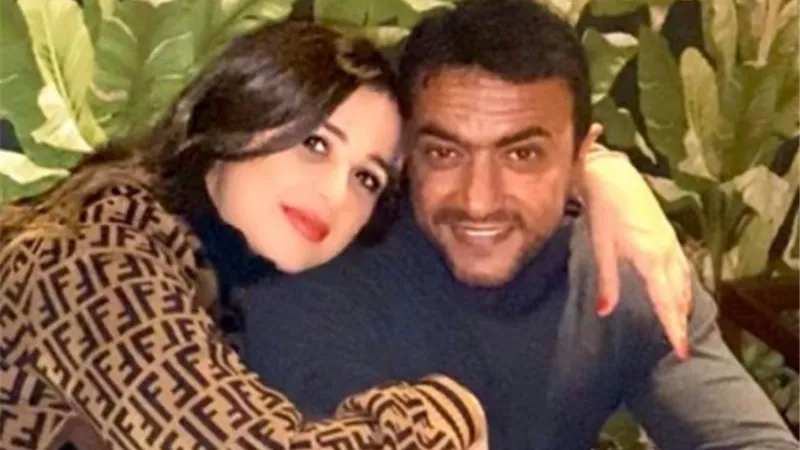 بالصور.. أحمد العوضى فى أول ظهور له بعد تعرض زوجته لوعكة صحية