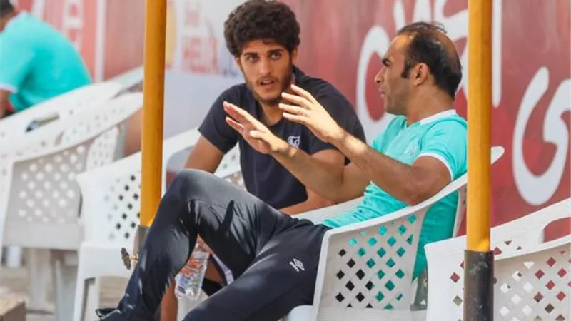 فحص طبي لأحمد الشيخ لتحديد موقفه من مباراة انبي