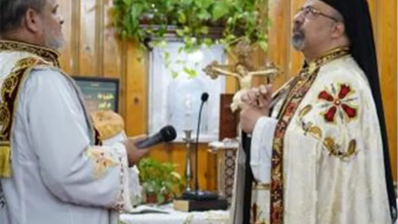 شاهد.. كيف احتفلت الكنيسة الكاثوليكية بعيد الملاك ميخائيل بالإسكندرية؟