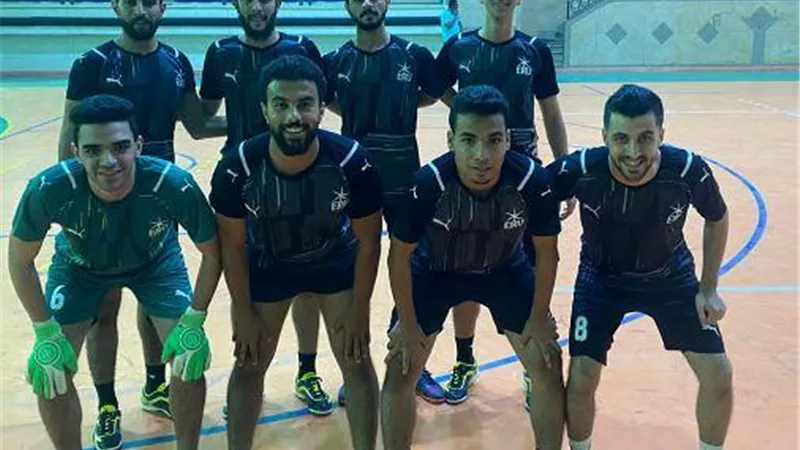 بالصور .. الجامعة المصرية الروسية تشارك فى بطولة الجامعات العربية لكرة القدم
