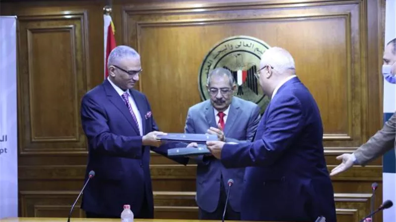 جامعة الملك سلمان الدولية توقع اتفاقية تعاون مشترك مع البنك الزراعي المصري
