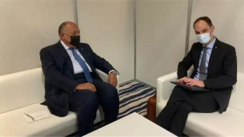 شكرى يبحث مع نظيره السلوفينى القضايا ذات الاهتمام المشترك