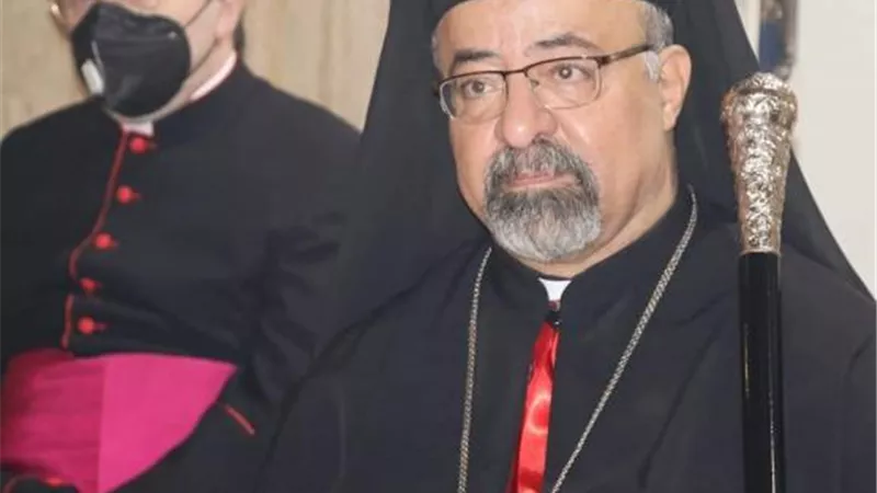 شاهد.. بطريرك الكاثوليك يشارك قداس ذكرى هامة للسريان الكاثوليك الأنطاكي