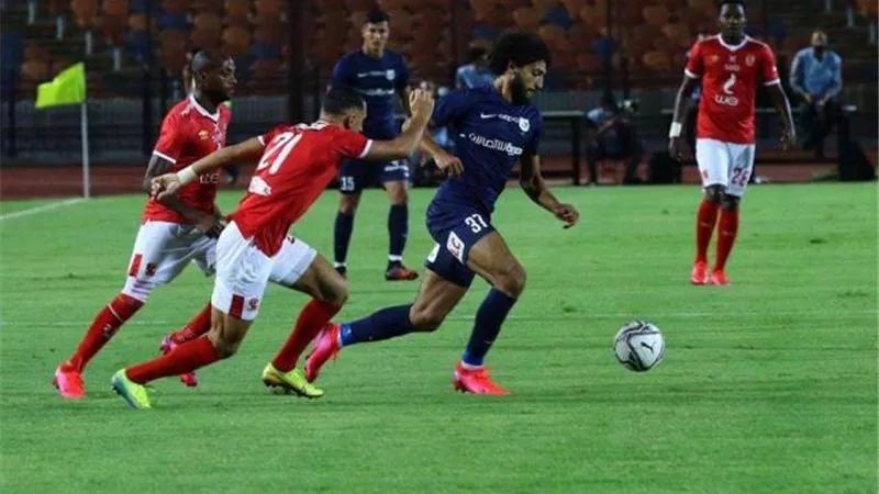 بالصور.. مشاهد من فوز النادي الأهلي على إنبي في الدوري المصري