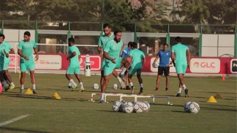 صور.. الأهلي يواصل استعداده لمباراة الإنتاج الحربي