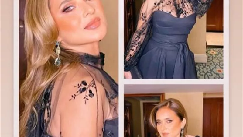 نيللى كريم تجذب الأنظار بإطلالة ساحرة فى أحدث ظهور