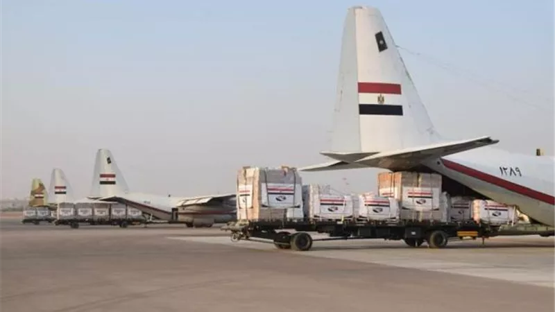 مصر ترسل مساعدات طبية لجنوب السودان