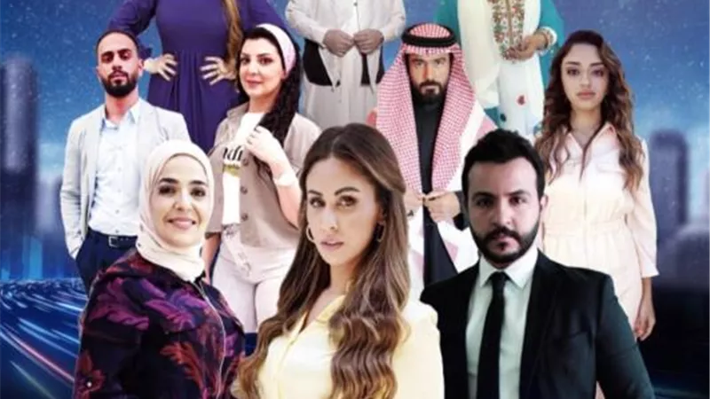 مى سليم تروج لمسلسلها الجديد ”على بعد مسافة من الحب”