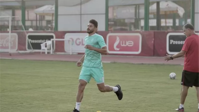 ”ياسر إبراهيم” يواصل التأهيل بمران الأهلي