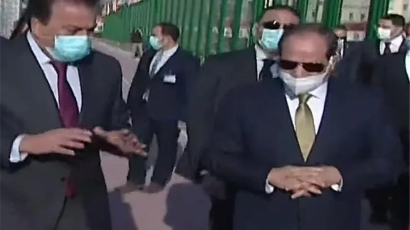 ننشر تفاصيل جولة الرئيس السيسي بجامعة كفر الشيخ