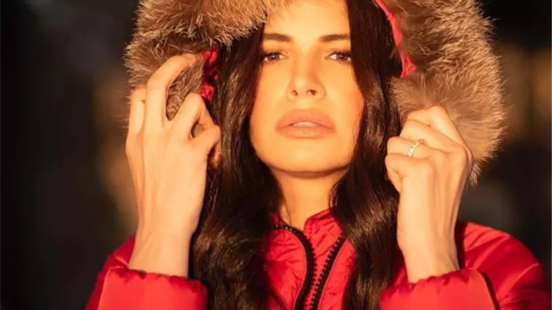 أمال ماهر فى أول ظهور لها بعد اعتزالها الفن