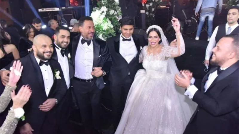بحضور نجوم الفن.. نجلة ماجد المصرى تحتفل بزفافها «صور»