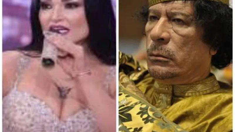 القذافي كان ”بيعشقني ” و”بيصوم ويصلي ” .. و لقاء مشبوه مع رجل أعمال شهير سبب طردي من مصر  ..المذكرات الصادمة لنجلا التونسية ”مطربة الحصان ”