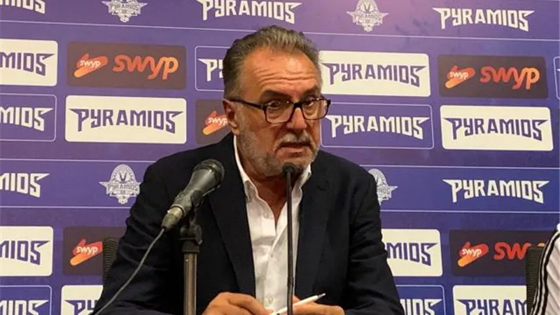 تصريح.. مدرب بيراميدز: تأثرنا بالغيابات أمام الطلائع