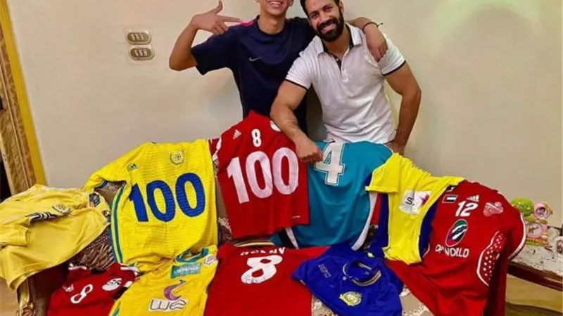 بالصور.. نجل شقيق حسني عبد ربه يوقع للزمالك بعد الرحيل عن الإسماعيلي