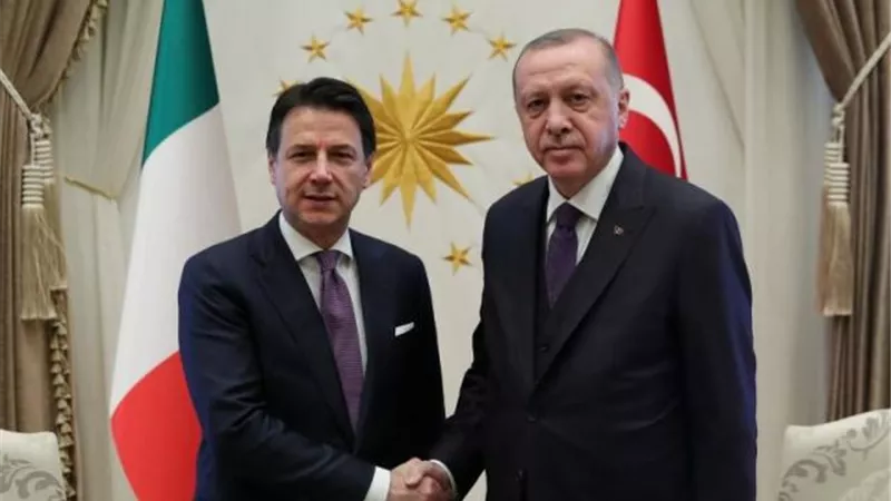 عاجل.. تصريحات خطيرة لـ«أردوغان وكونتي» بشأن أزمة شرق المتوسط