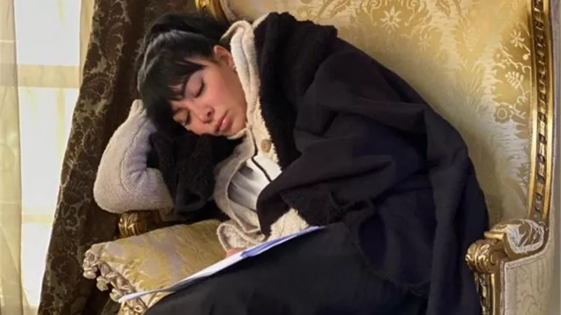 ميريهان حسين تعبر عن سعادتها بردود أفعال حكاية ”وأنسي روحى وياك”