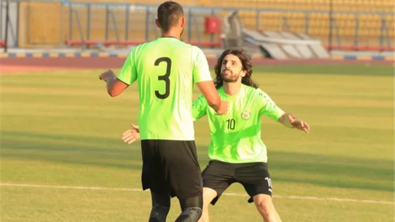 بالصور.. لاعبو الإسماعيلى يرحبون بـ همام طارق