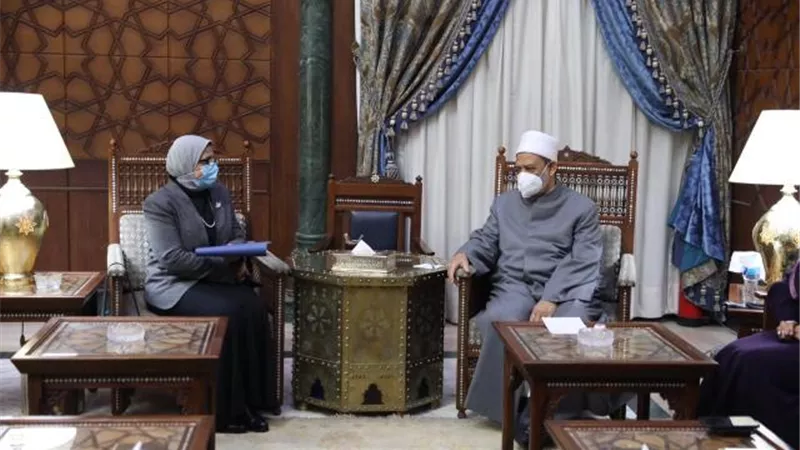 بالصور .. تفاصيل لقاء رئيس الهيئة القومية لجودة التعليم وشيخ الأزهر