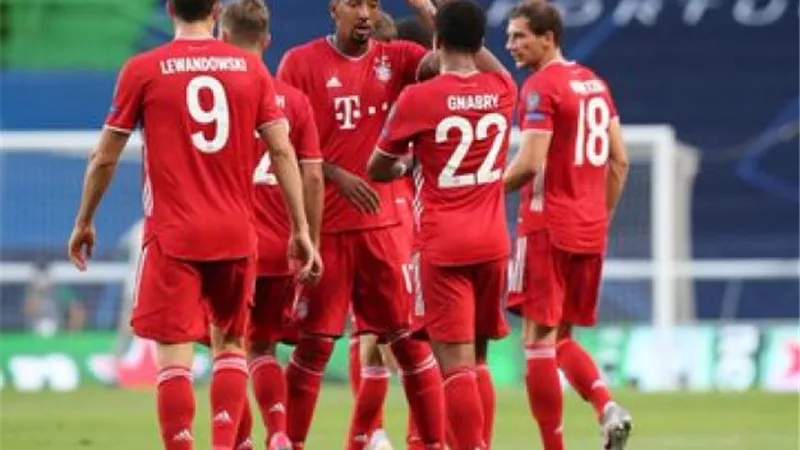 بايرن ميونخ يعادل رقم ميلان الفضي في دوري الأبطال