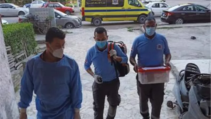 انطلاق حملات تطعيم منتفعى التأمين الصحى الشامل ببورسعيد بلقاح كورونا فى المنازل