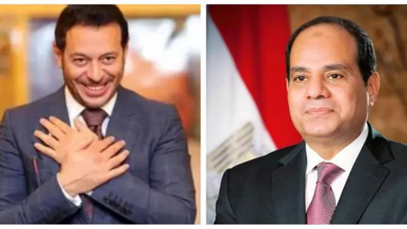 مصطفى شعبان يوجه رسالة للرئيس عبد الفتاح السيسي
