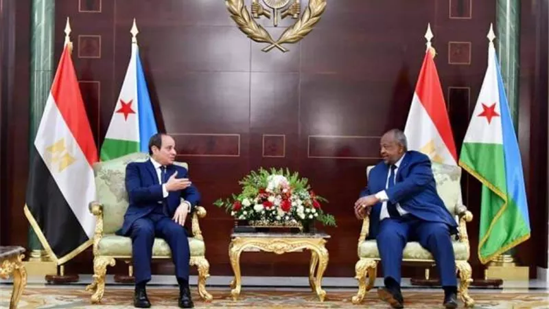 سفير جيبوتي يعلق زيارة السيسي التاريخية