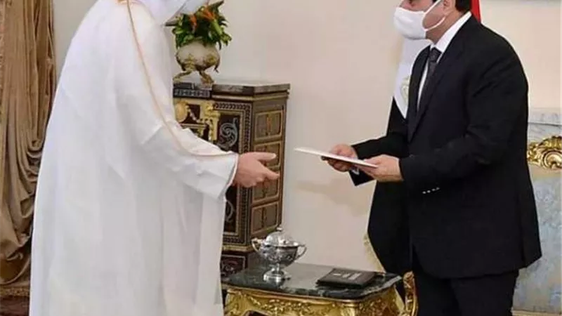 عاجل.. وزير الخارجية القطري يكشف كواليس لقاءه مع الرئيس السيسي