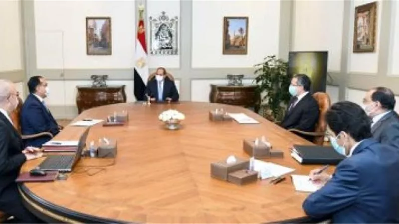 السيسى يوجه باستغلال أصول الدولة من الأراضى والسواحل