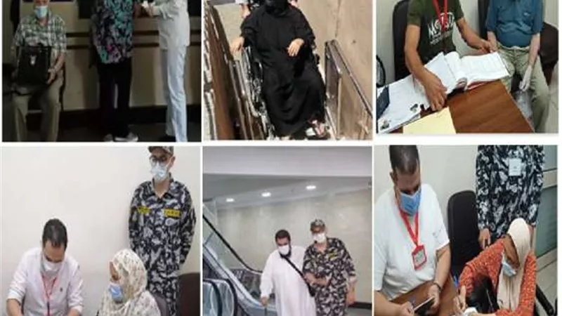 بالصور .. الإدارة العامة للجوازات والهجرة والجنسية تواصل خدمة المواطنين