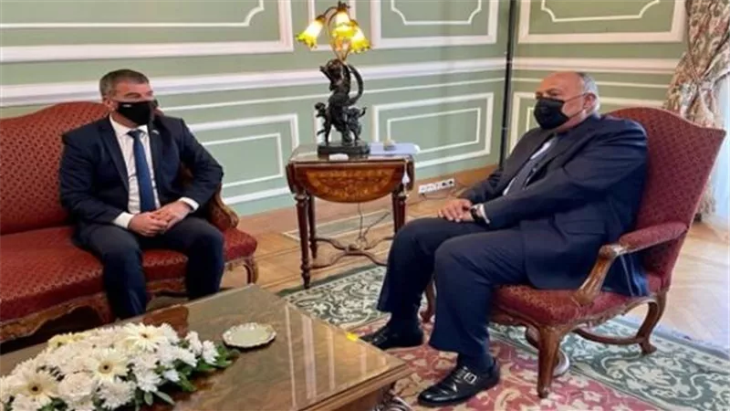 تفاصيل مباحثات شكرى مع نظيره الإسرائيلى