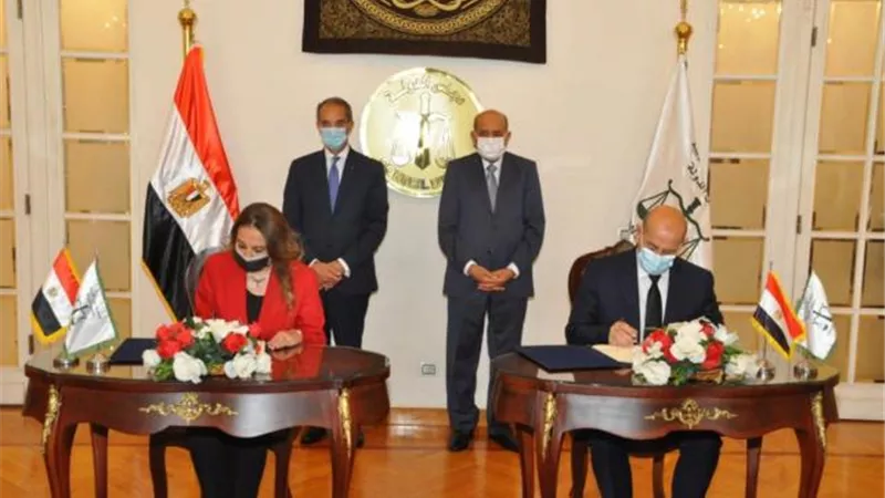توقيع بروتوكول تعاون بين وزارة الاتصالات ومجلس الدولة