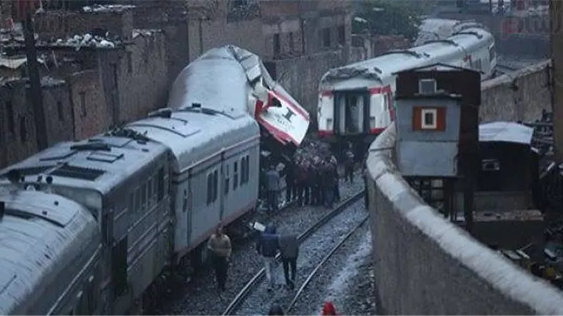 عاجل.. خروج قطار بضائع عن القضبان بإمبابة