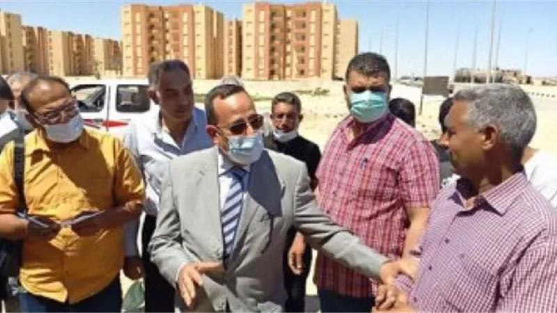محافظ شمال سيناء يكشف حجم الانجاز بمدينة رفح الجديدة