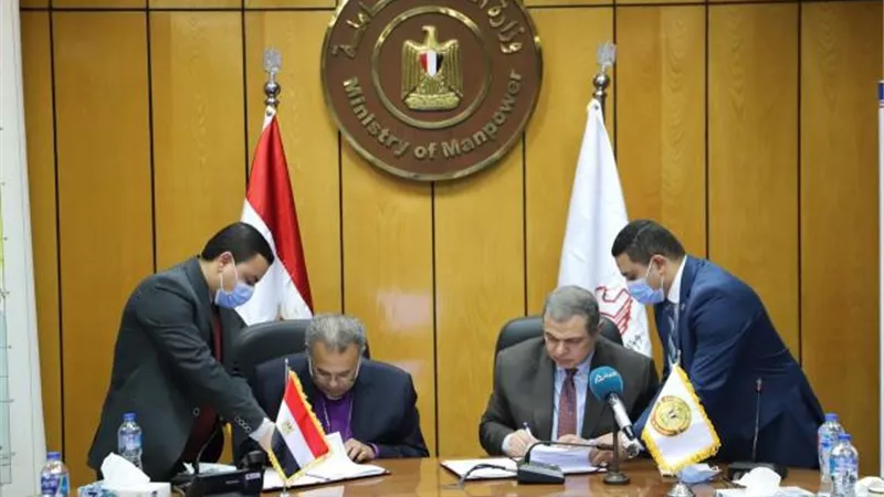 يشمل تدريب 4000 متدرب.. كل ما تريد معرفته عن  بروتوكول تعاون القوى العاملة والهيئة الإنجيلية
