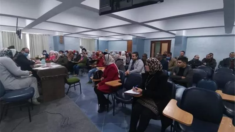 شاهد.. «القوى العاملة» تدرب مسئولي السلامة والصحة المهنية بصحة بالمنوفية