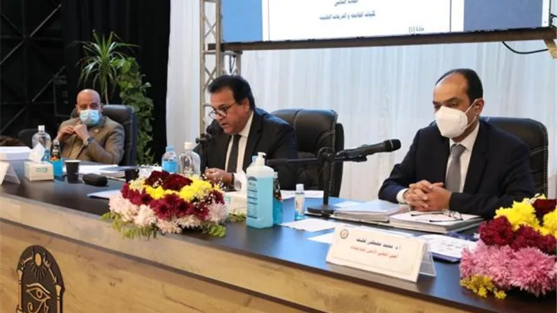 بالصور .. تفاصيل اجتماع المجلس الأعلى للجامعات بجامعة أسوان
