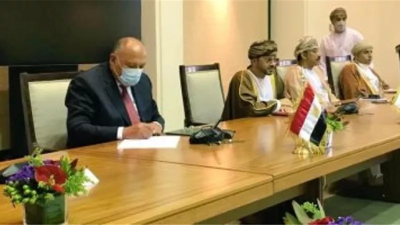 ننشر نص البيان المصرى العمانى المشترك