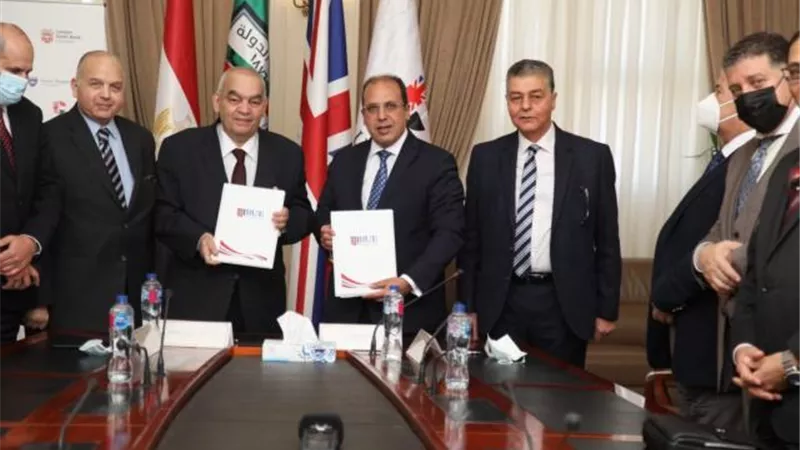 بالصور .. بروتوكول تعاون بين الجامعة البريطانية في مصر وهيئة قضايا الدولة