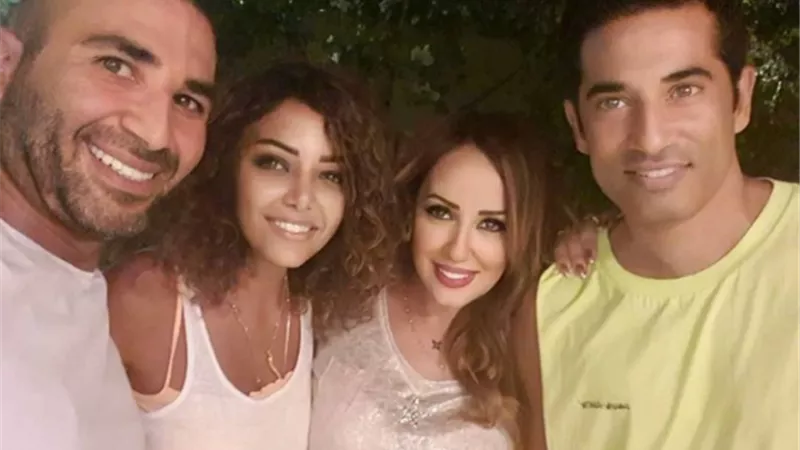 زوجة عمرو سعد في مشادة كلامية مع  جمهوره بسبب أحمد سعد.. اعرف الحكاية