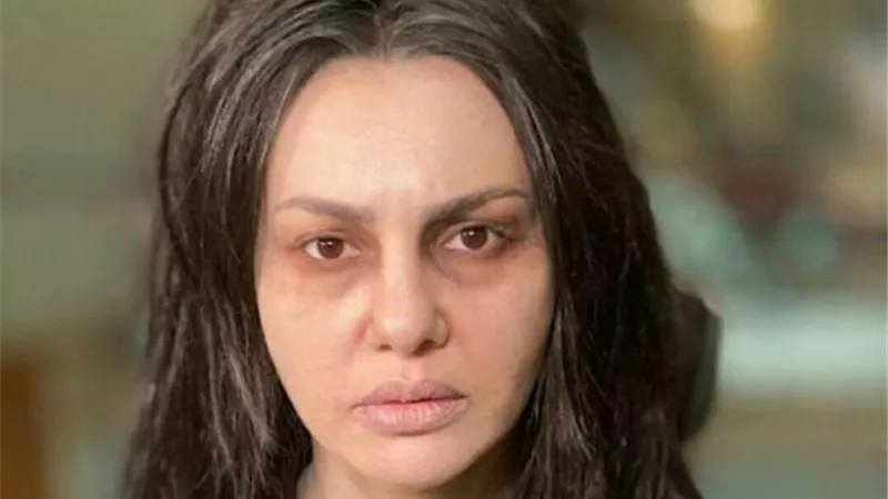دينا فؤاد عجوزة فى لوكيشن”جمال الحريم”